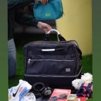 A perfect double decker bag for travelling