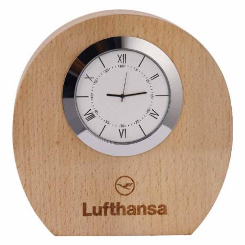 Antique Finish White Wooden Analog Wall Clock For Office And Home Use Manufacturers in Delhi