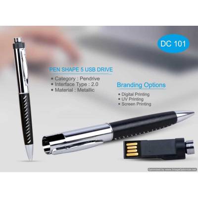 Black Metal Pen with Pen Drive For Home and Office Use Manufacturers in Chandigarh