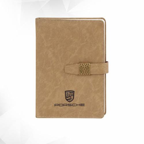 Brown Leather Office Diary In Rectangular Shape Corporate Gift Box Manufacturers in Delhi