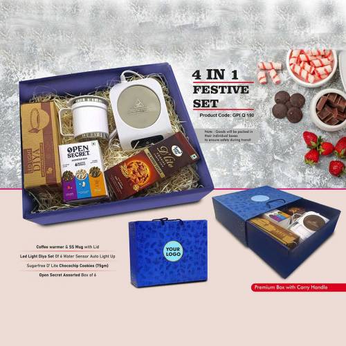 Corporate Office 4 In 1 Festive Set Items Ideal for Corporate Use Manufacturers in Delhi