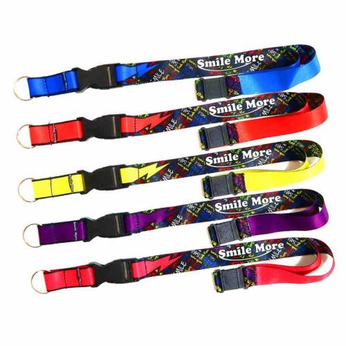 Custom Printed Lanyards with Breakaway Safety and Metal Hook for ID Cards Manufacturers in Assam