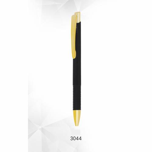 Customizable Black Plastic Ballpoint Pen Blue Black and Red Ink Promotional Use Manufacturers in Delhi