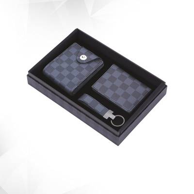 Customized Gift Set Wallet Card Holder and Keychain Perfect for Gifting Manufacturers in Udyog Vihar