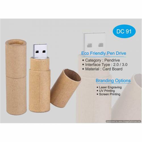 Eco Friendly Cardboard USB Pendrive Ideal for Promotional Gifts Manufacturers in Delhi