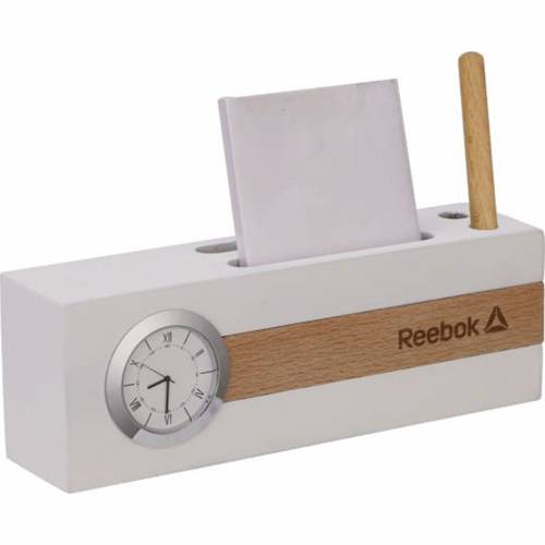 Elegant MDF Rectangular Clock For Office Space Manufacturers in Delhi