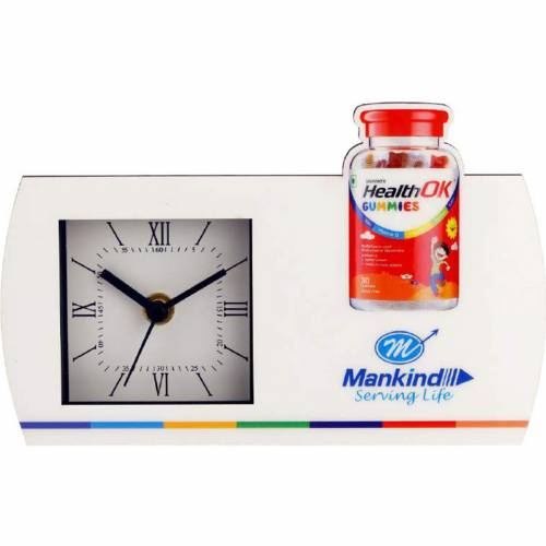 Elegant Rectangular Analog Wall Clock Perfect For Home Use Manufacturers in Delhi