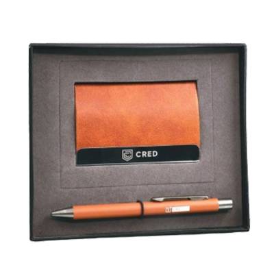 Gift Set of Card Holder and Pen 2 In 1 Corporate Gift Box Manufacturers in Udyog Vihar