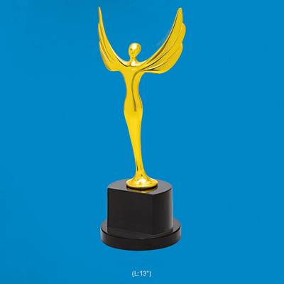 Golden Brass Trophies For College Awards And Recognition 3864 Manufacturers in Ghaziabad