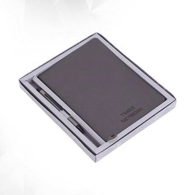 Grey Leather Executive Gift Set For Corporate Gifting Manufacturers in Udyog Vihar