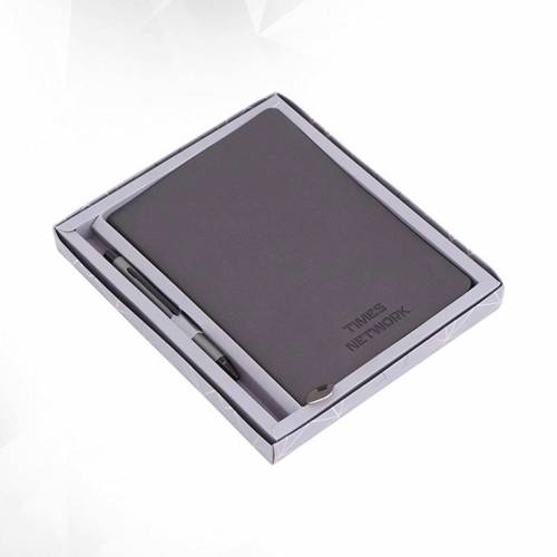 Grey Leather Executive Gift Set For Corporate Gifting Manufacturers in Delhi