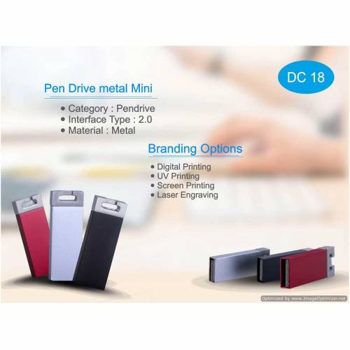 Metal Pen Drive High Speed Transfer for Office and Home Use Manufacturers in Delhi