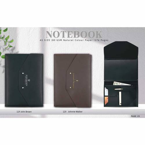 Multi Color A5 Leather Office Notebook Paper Material Manufacturers in Delhi