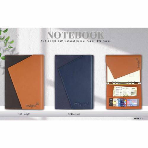 Multicolor Soft Cover Notebook With Pen And Cards Set Perfect Bound - Perfect For Gifting Manufacturers in Delhi