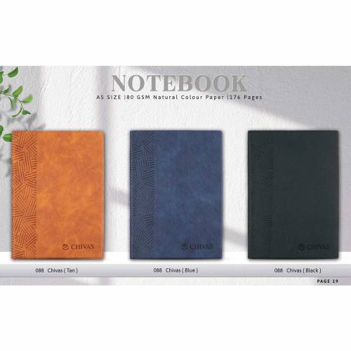 PU Cover Soft Bound Notebook Multi Color Perfect For Corporate Gifting Manufacturers in Delhi