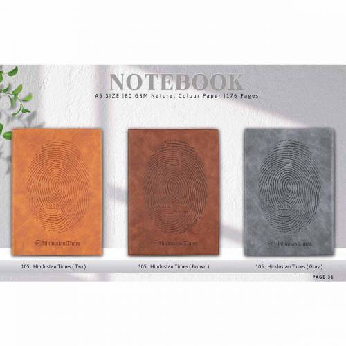 Personalized A5 Diary Notebook Multi Color Customisable Rectangular Shape Manufacturers in Delhi
