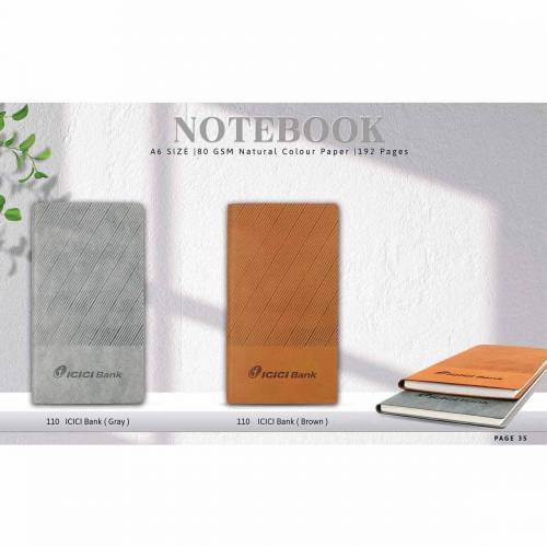 Personalized A6 Leather Cover Hard Cover Diary Multi Color Customisable For Smooth Writing Manufacturers in Delhi