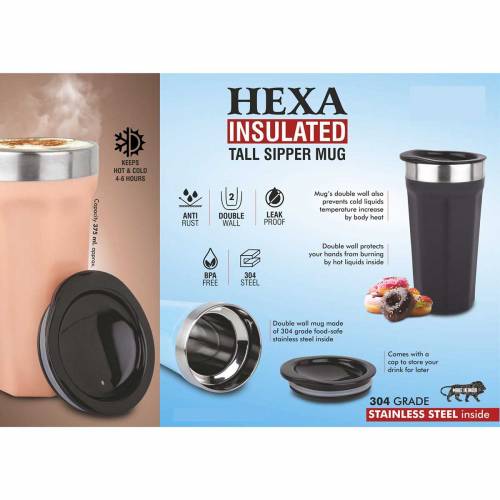 Plain Design Stainless Steel Mug for Office Use Manufacturers in Delhi