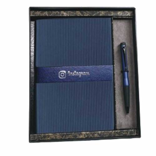 Premium Blue 2 in 1 Executive Combo Gift Set for Corporate and Promotional Gifting Manufacturers in Delhi