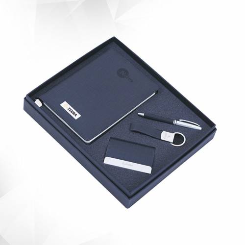 Premium Leather Employee Welcome Kit 4 In 1 Gift Set for Corporate Gifting Manufacturers in Delhi
