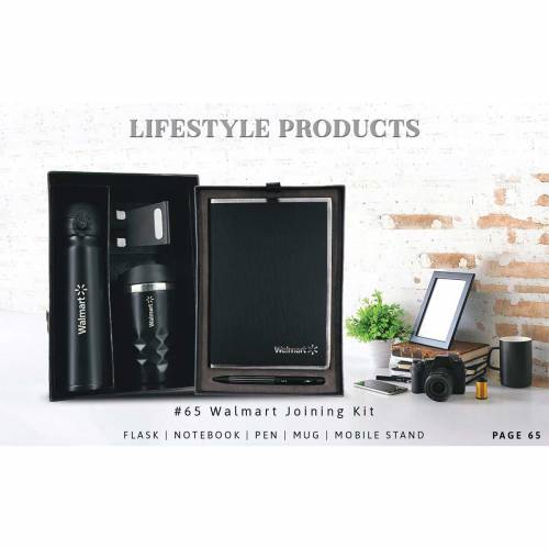 Premium Walmart Black Metal Joining Kit Corporate Gifting for New Hires Manufacturers in Delhi