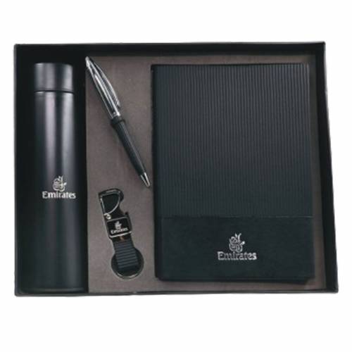 Promotional 4 In 1 Bottle Pen Keychain and Diary Set For Corporate Gifts Manufacturers in Delhi