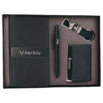 Promotional Customizable Diary Pen Keychain Cardholder Gift Set Manufacturers in Udyog Vihar
