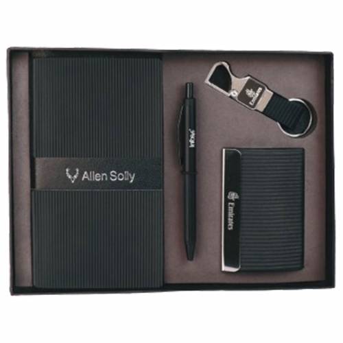 Promotional Customizable Diary Pen Keychain Cardholder Gift Set Manufacturers in Delhi
