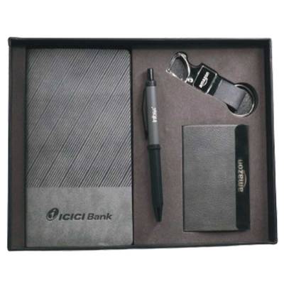 Promotional Customizable Notebook Pen Card Holder Keychain Gift Set Manufacturers in Udyog Vihar