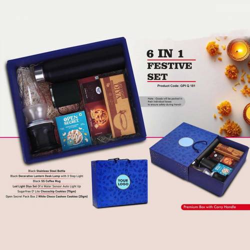 Promotional Gift 6 In 1 Festive Set for Corporate Office Manufacturers in Delhi