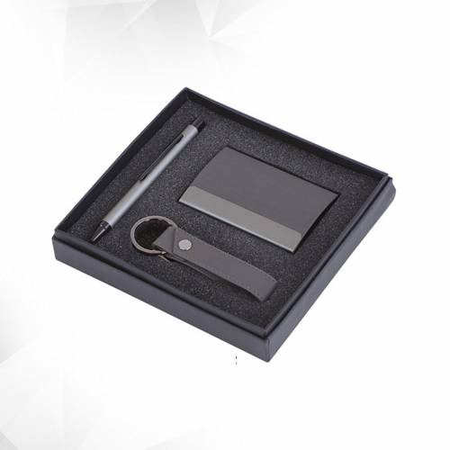 Promotional Gift Set Black 3 In 1 Set Ideal for Corporate Gifting Manufacturers in Delhi