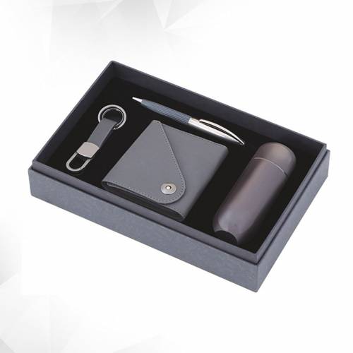 Silver Leather Corporate Executive Gift Set Ideal for Corporate Gifting Manufacturers in Delhi