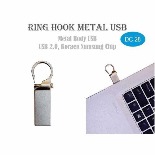 Silver Metal Ring Hook Pendrive Corporate Gifting Office and Home Use Manufacturers in Delhi
