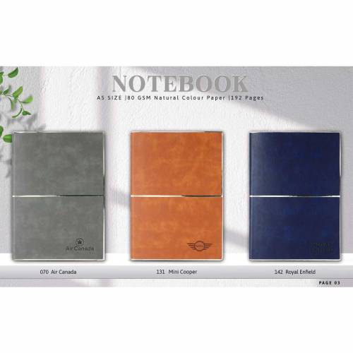 Single Line A5 Soft Cover Perfect Bound Notebook Manufacturers in Delhi