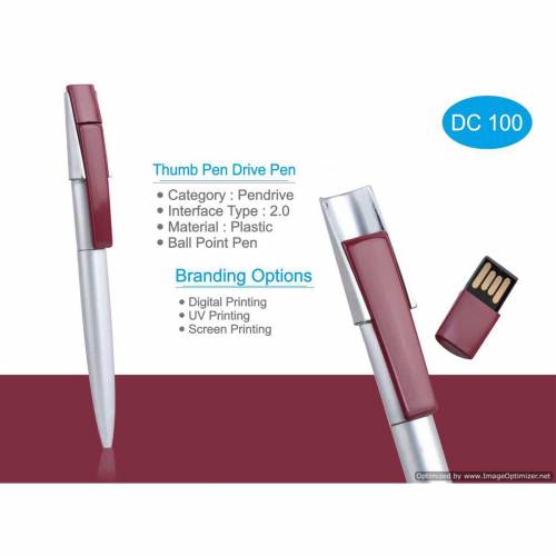 Thumb Pen with Pendrive Perfect for Office Use and Promotion Manufacturers in Delhi