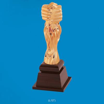 Various Colors Die Casting Metal Office Trophies 12 Inch For Art And Collectibles 3865 Manufacturers in Ghaziabad