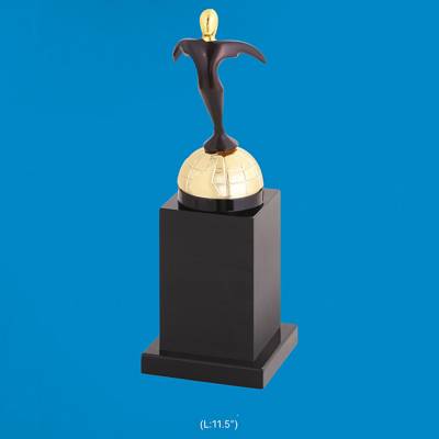 Women Day Metal Trophy With Printed Pattern For Awards And Recognition 3855 Manufacturers in Ghaziabad