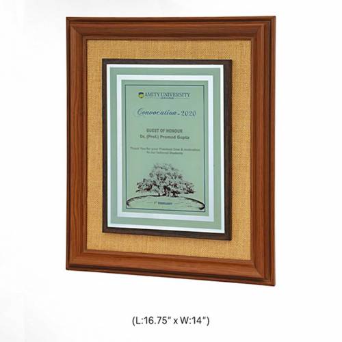 Wooden Certificates Memento With Printed Pattern Rectangular For Office 3746 Manufacturers in Delhi